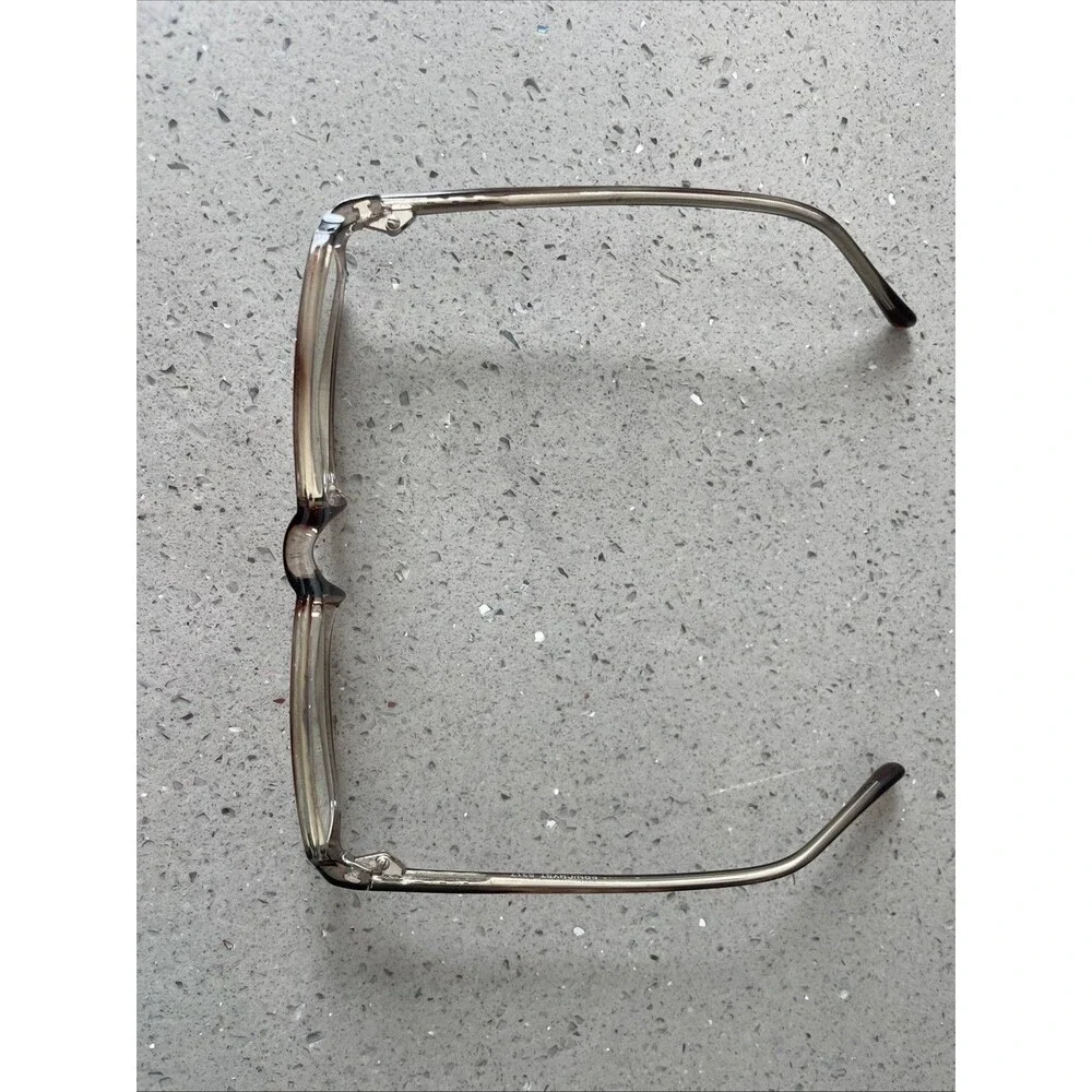 ZIMCO EYEGLASSES FRAMES ONLY BROWN / CRYSTAL S317 FULL RIM BRN/CRYST